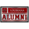 Holland Bar Stool Co Louisiana-Lafayette 26" x 15" Alumni Mirror MAlumLA-Laf